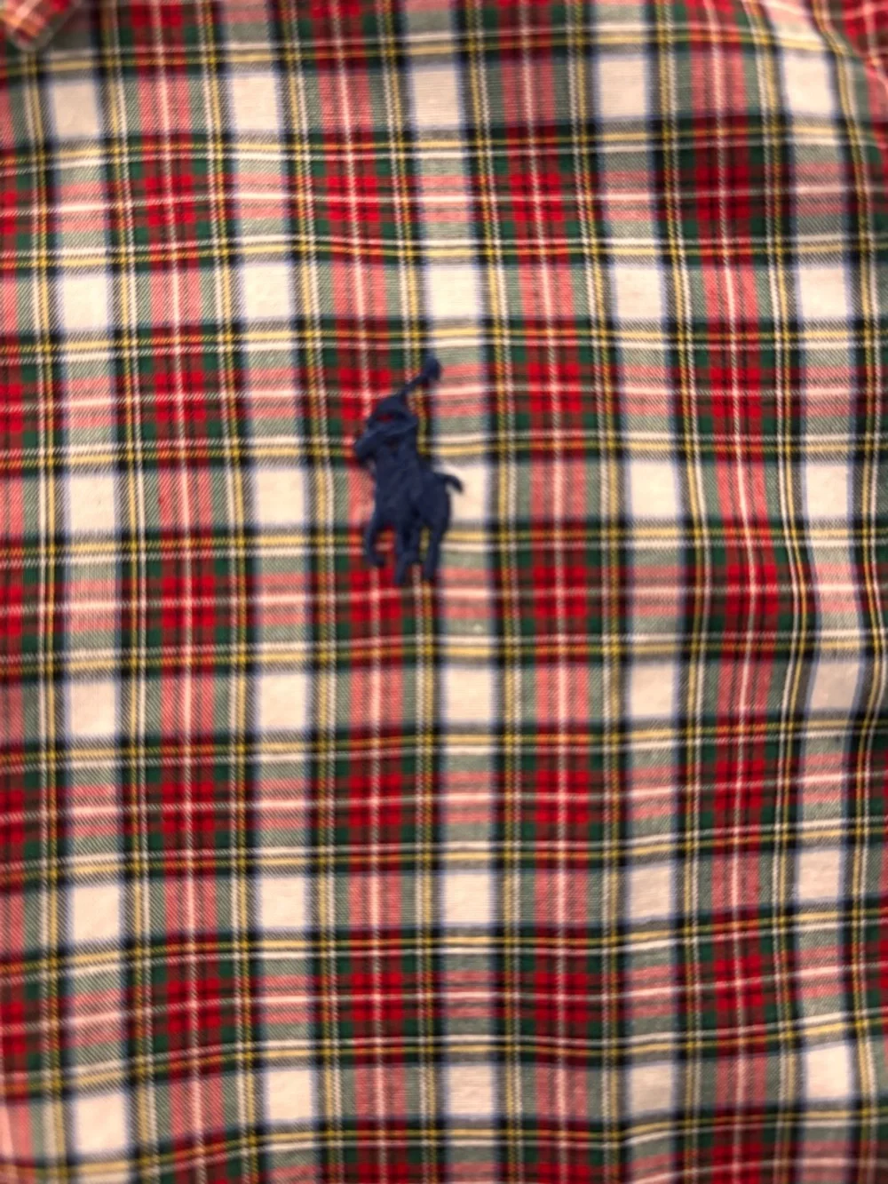 Ralph Lauren Toddler Boy 18M Plaid Button-Down Shirt